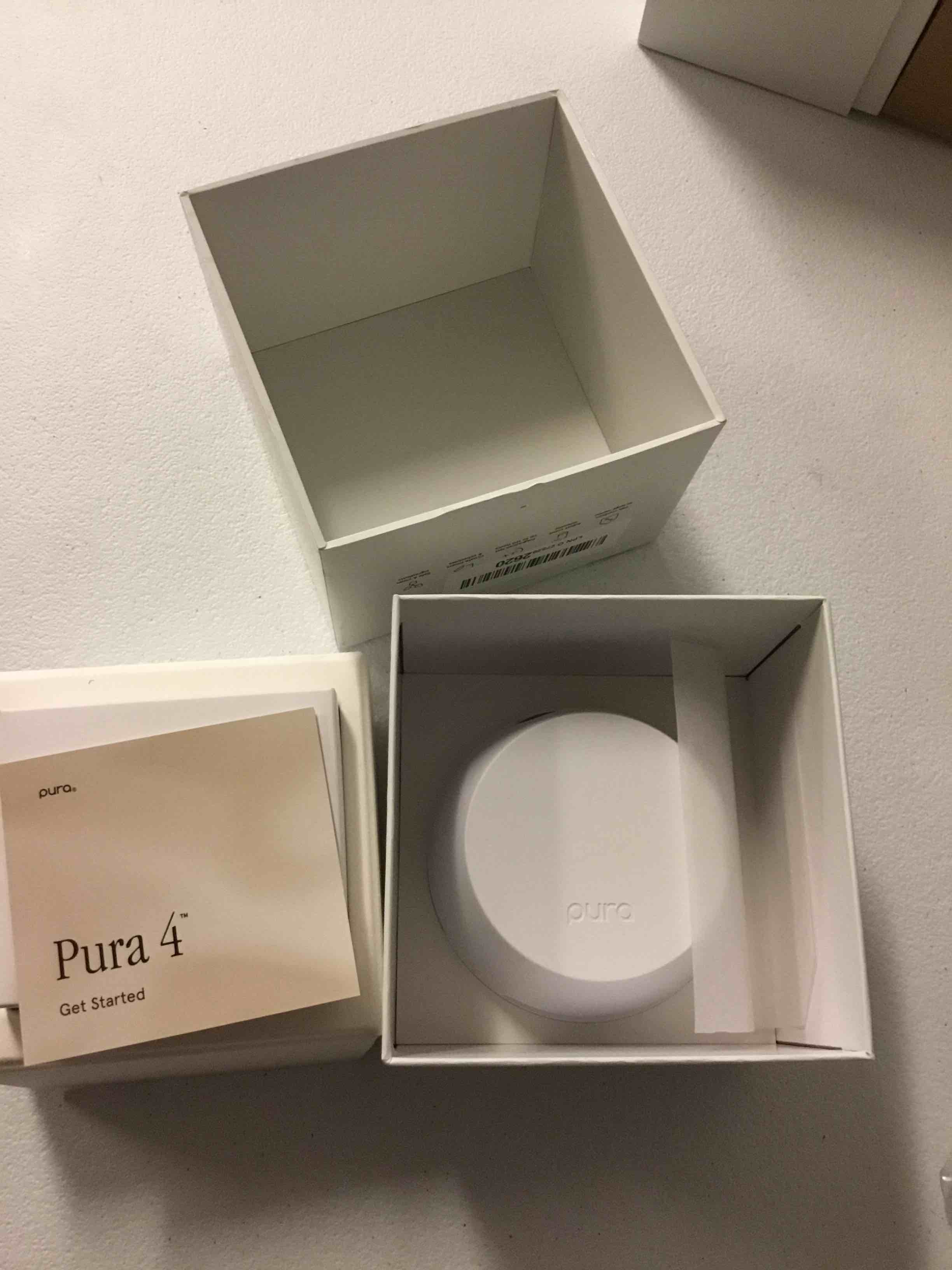 Pura Smart Fragrance Diffuser 4 - Aromatherapy Diffuser for Bedrooms & Living Rooms - Diffusers for Home that Holds Two Scents - Fragrance Diffuser for Home Scent - Room Scent Diffuser with Nightlight