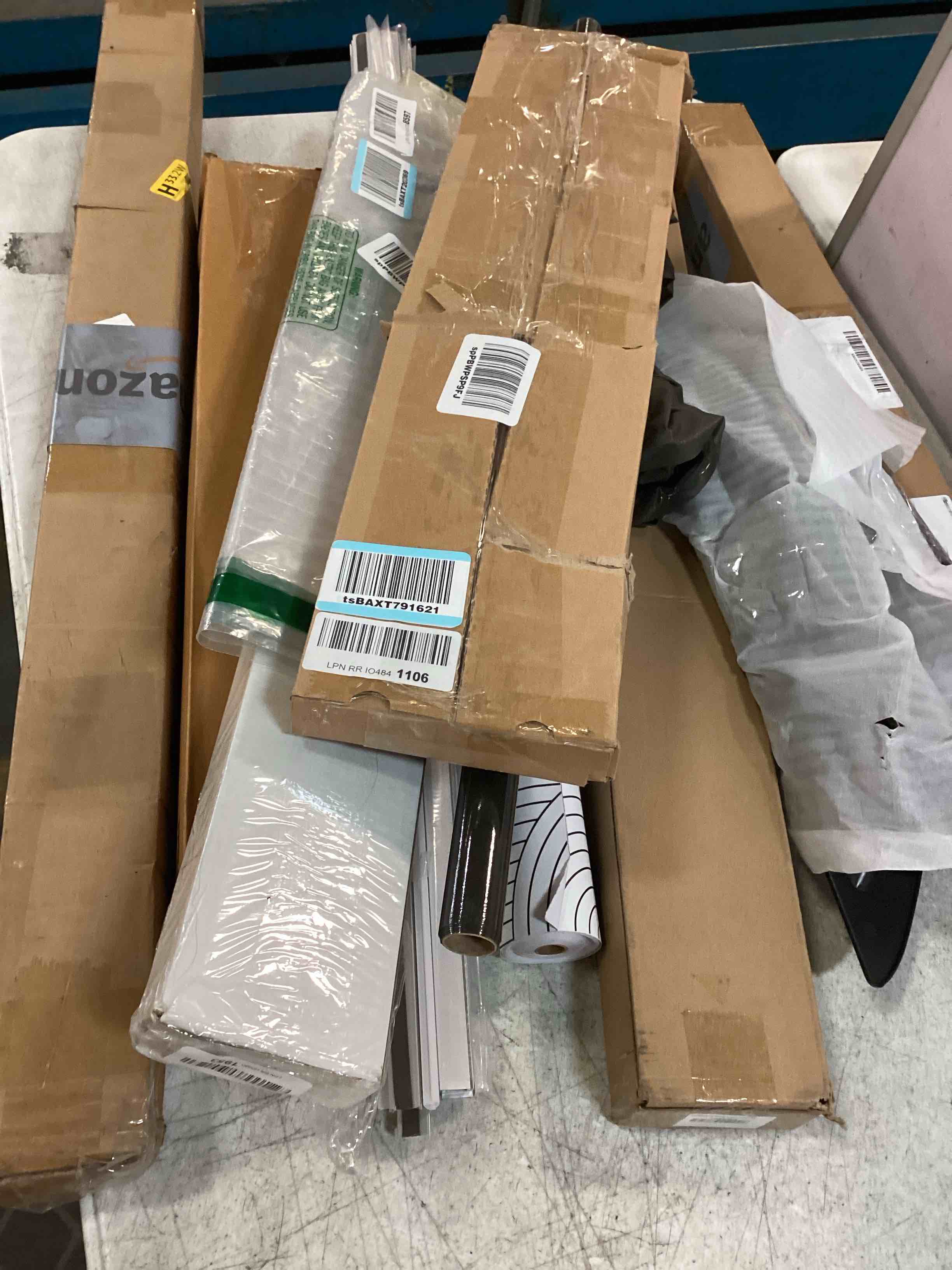 assorted item miscellaneous curtain rod/ retractable gate and more 