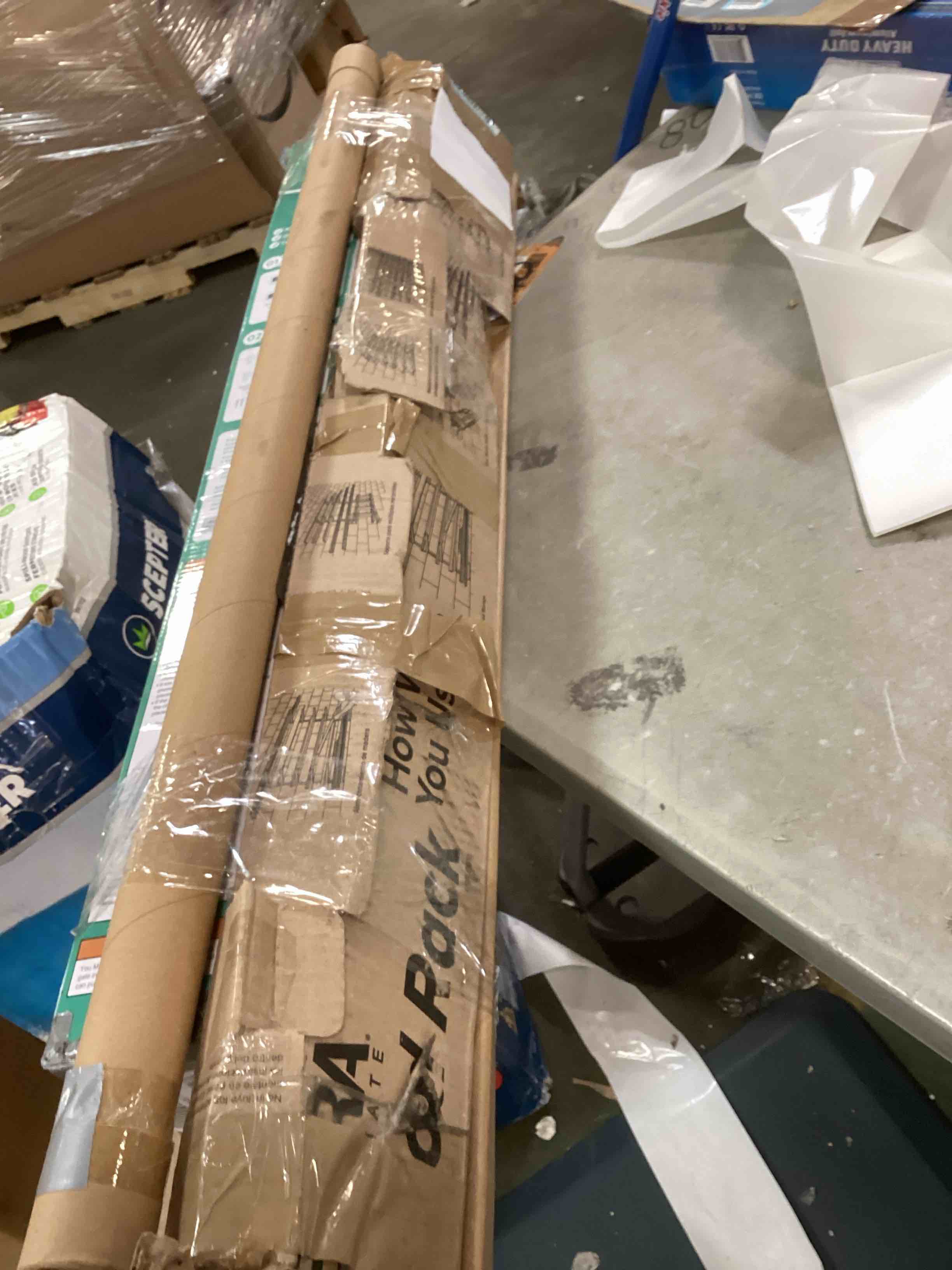 Assortment of Miscellaneous products (May Include cordless shade, curtain rods, retractable baby gate, Led universal linear lamp and more or other use)