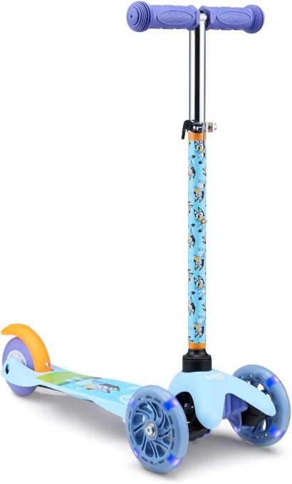 Character Scooter for Kids Ages 3 - 5 - Extra Wide Deck & Light Up Wheels, Self Balancing Kids Toys for Boys & Girls, Choose Your Favorite Character