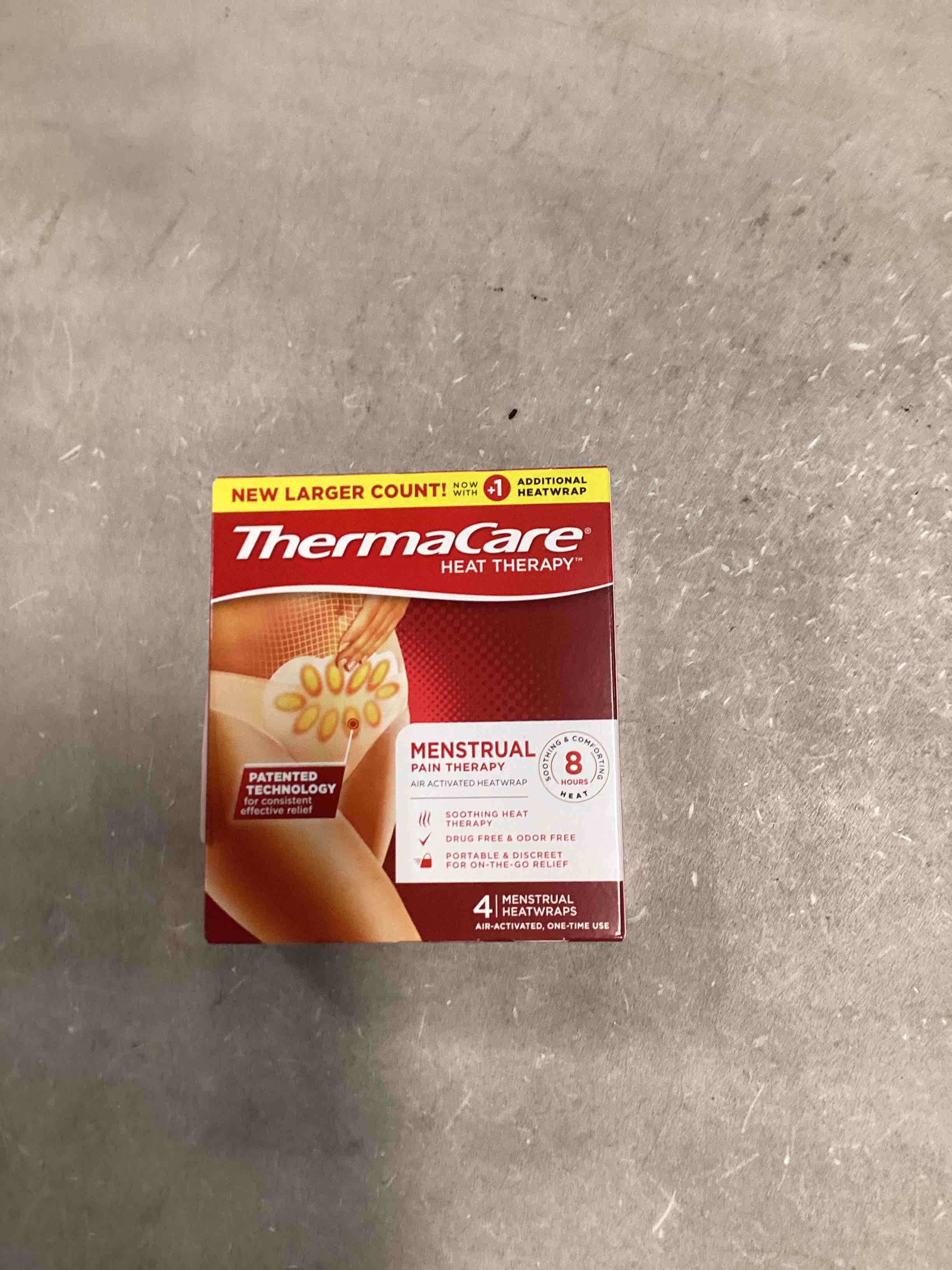 ThermaCare Menstrual Pain Therapy Menstrual Cramps Pain Relief Heat