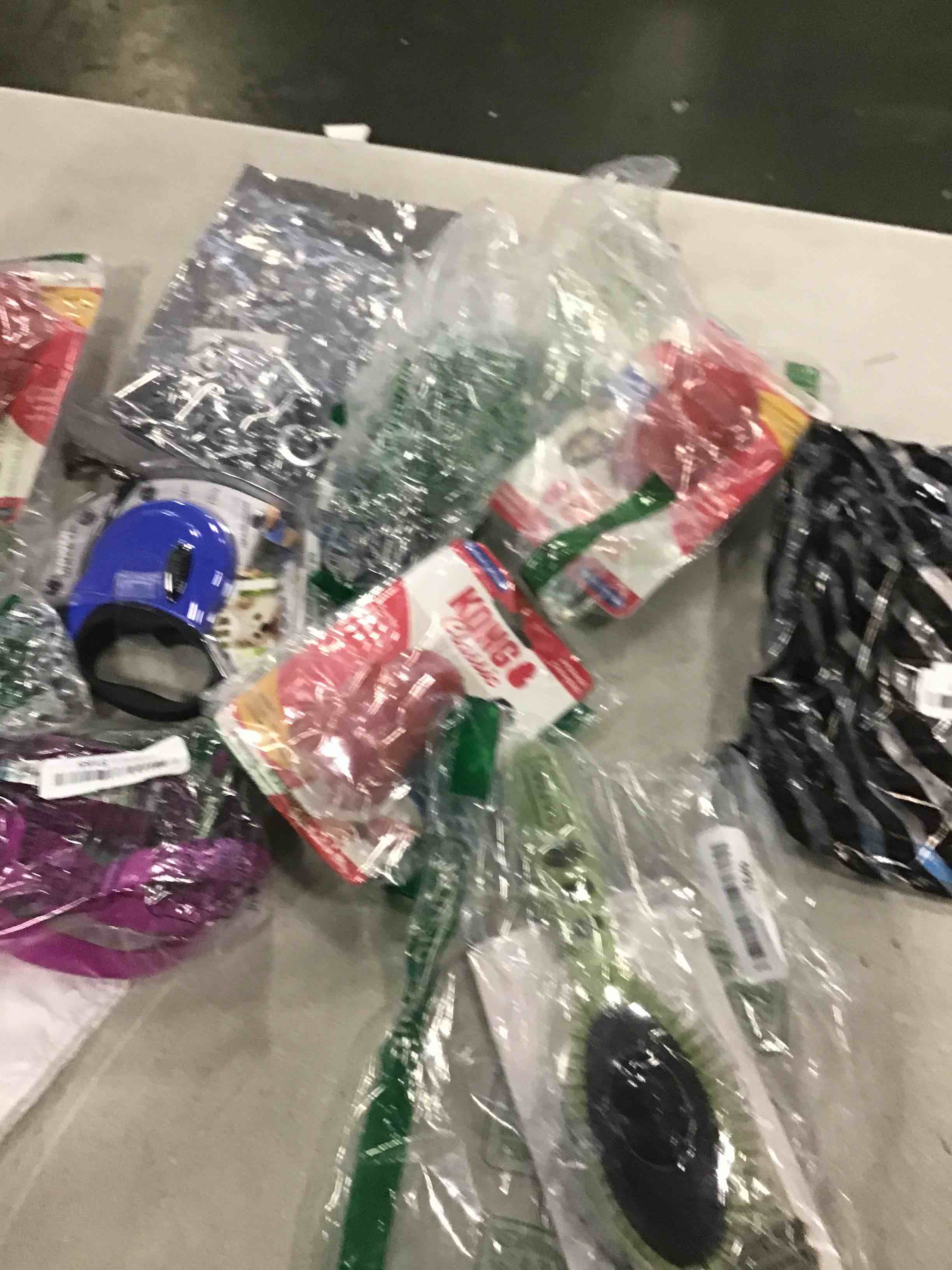 assortment of dogs for personal use and toys