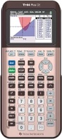 Texas Instruments TI-84 Plus CE Color Graphing Calculator, Rose Gold (Metallic)