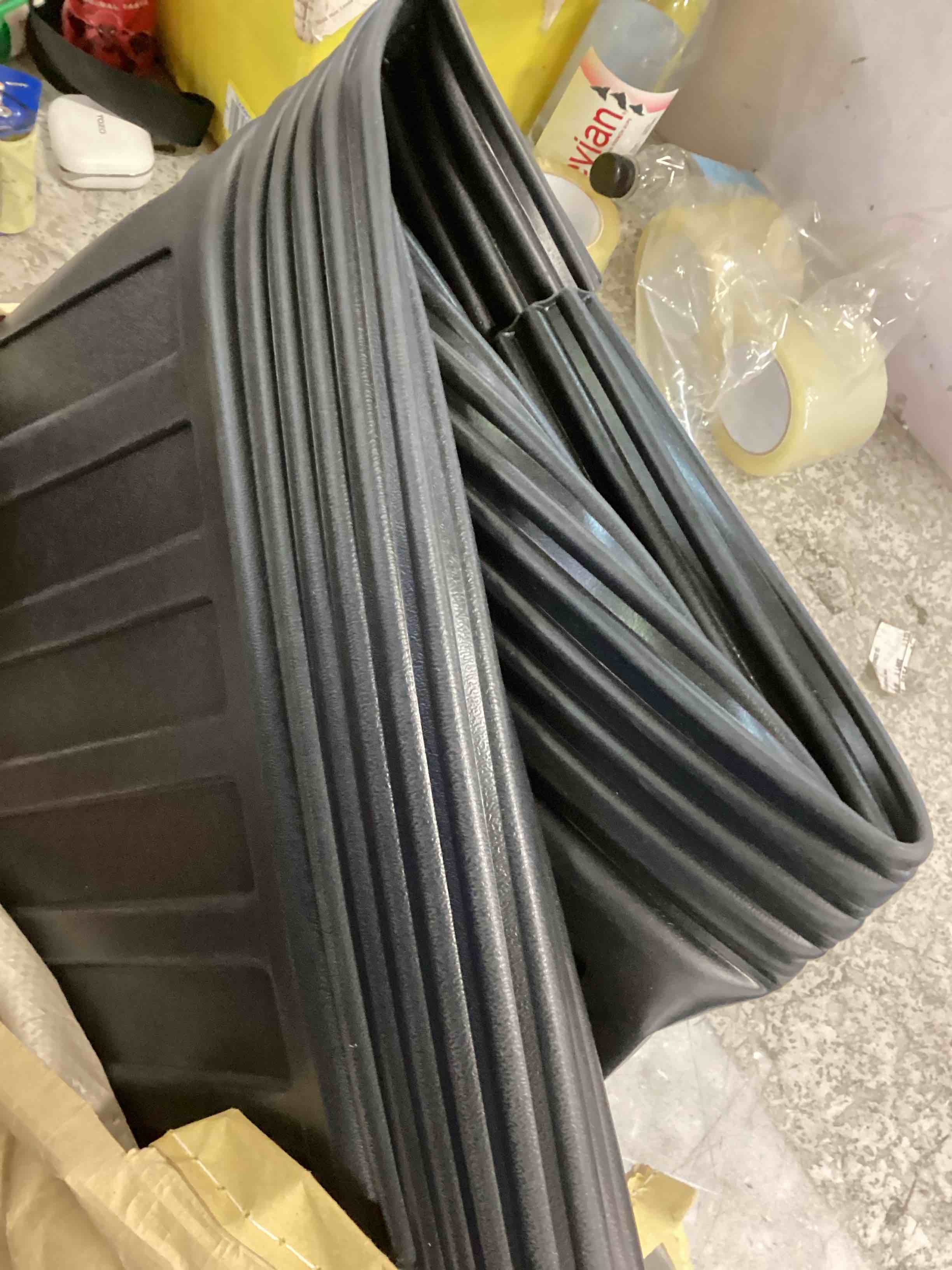 T TGBROS Custom Fit for Cargo Mat 2022-2023 Acura MDX All Weather Rear Cargo Liner Trunk Liner Odourless TPO Non-Slip Black