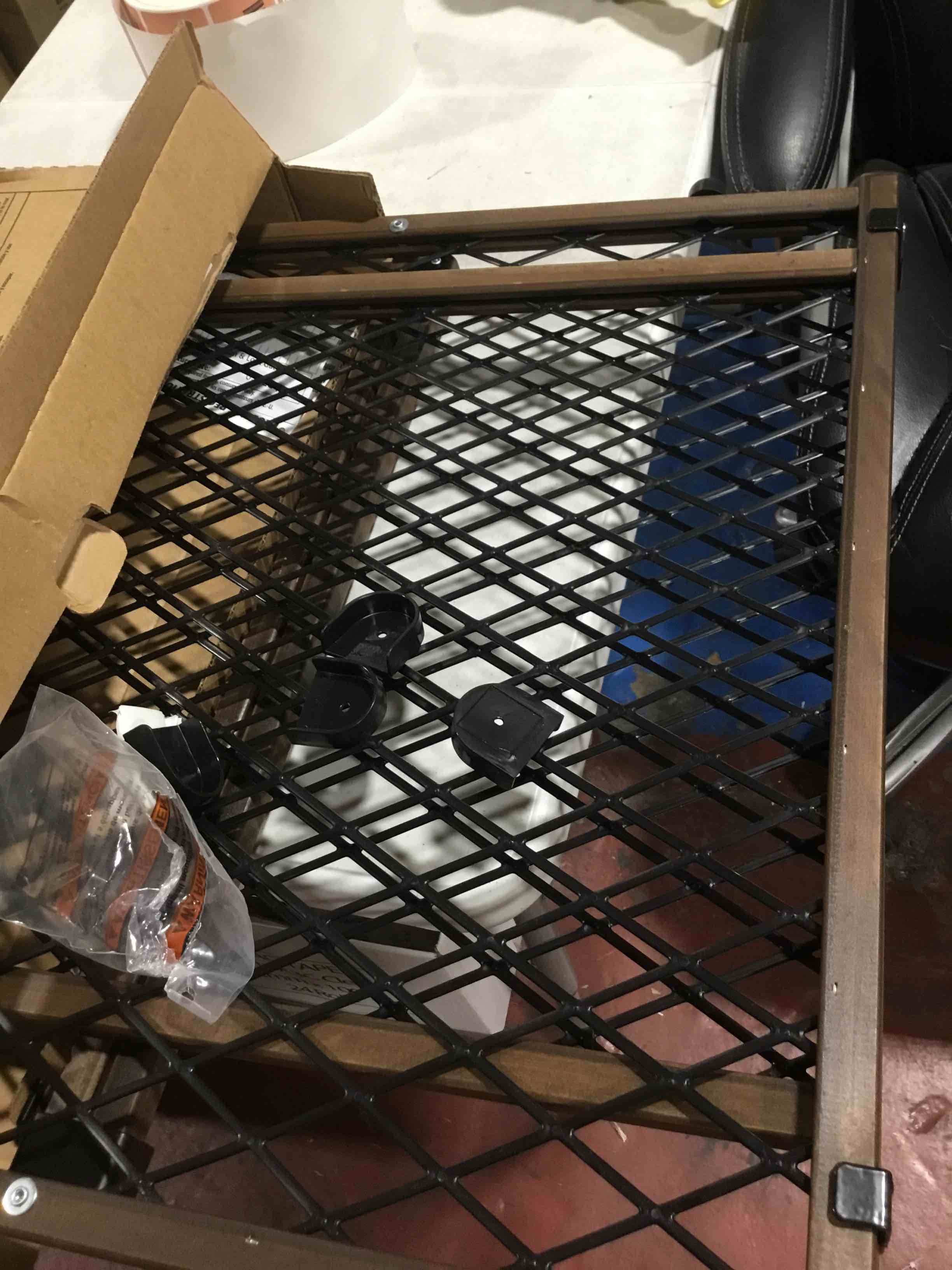 Evenflo Position & Lock Baby Gate, PressureMounted, Farmhouse Collection