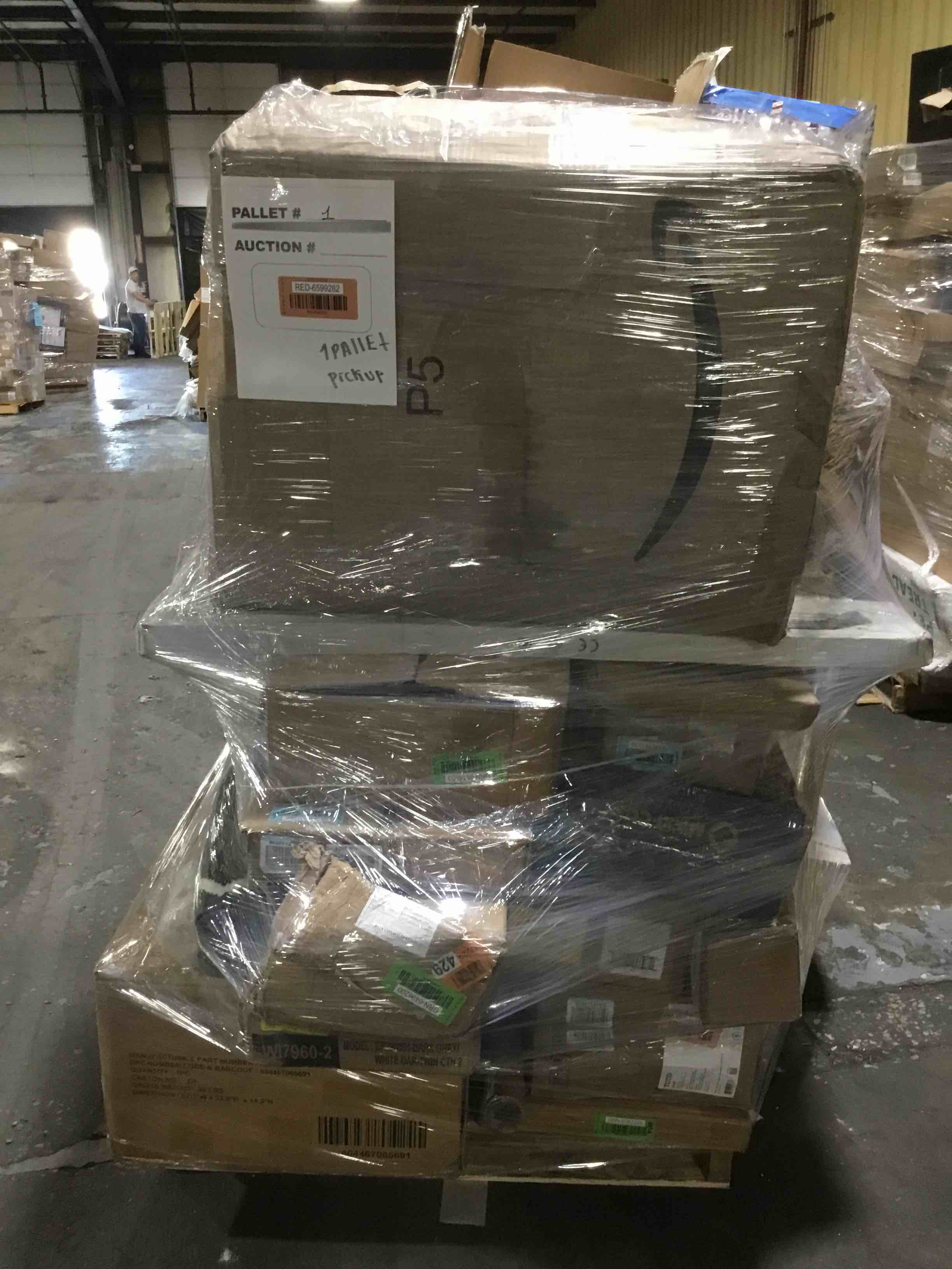 skid pallet surprise ( good condition or as is) 30 items or more 