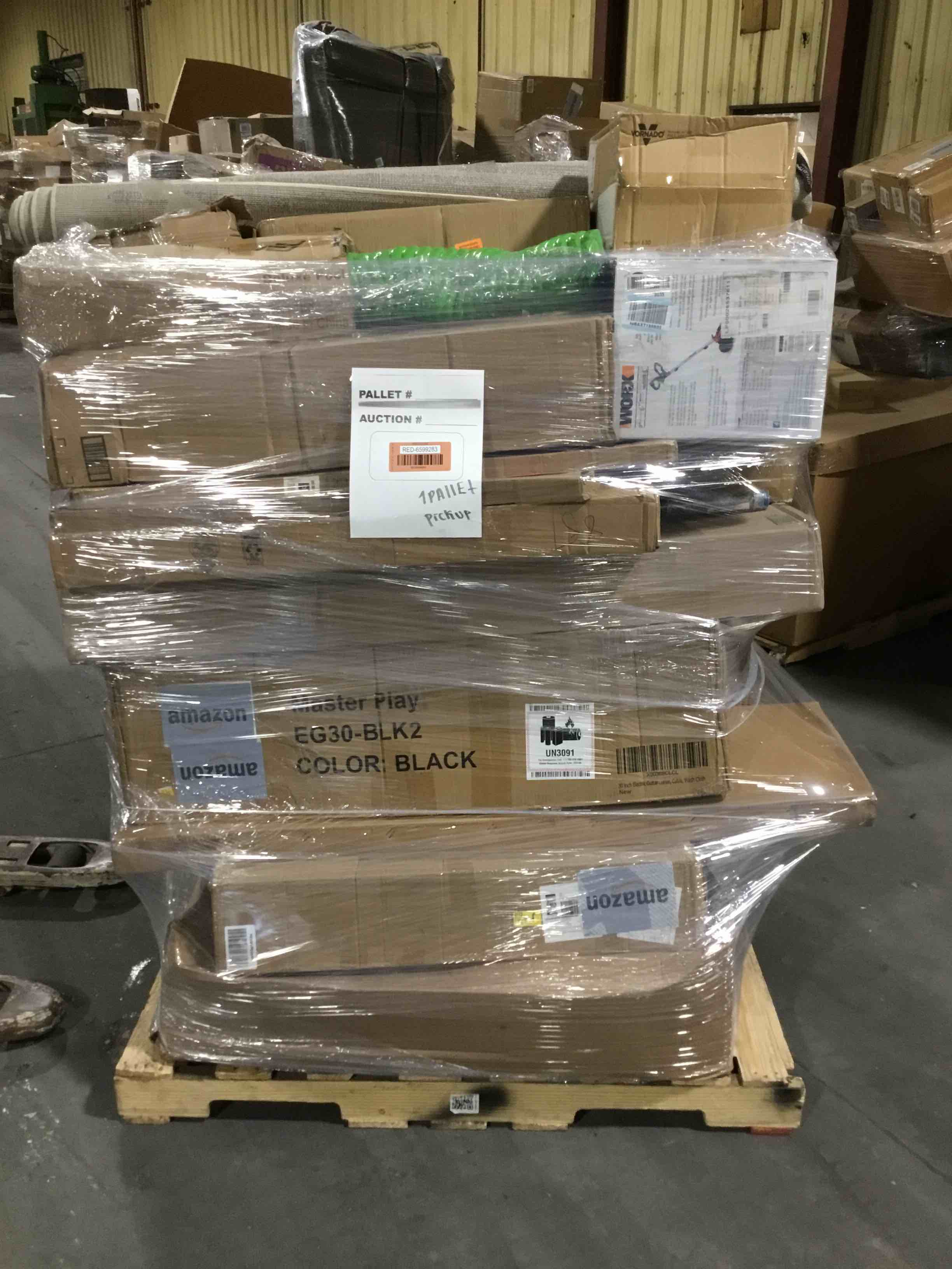 skid pallet surprise ( good condition or as) 30 items or more