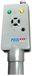 PoolEye Immersion Battery Powered Alarm for Inground 18 x 36’ – Water Motion Sensor for Pool Safety, Poolside Siren Only, PE20, Grey(Packaging May Vary)