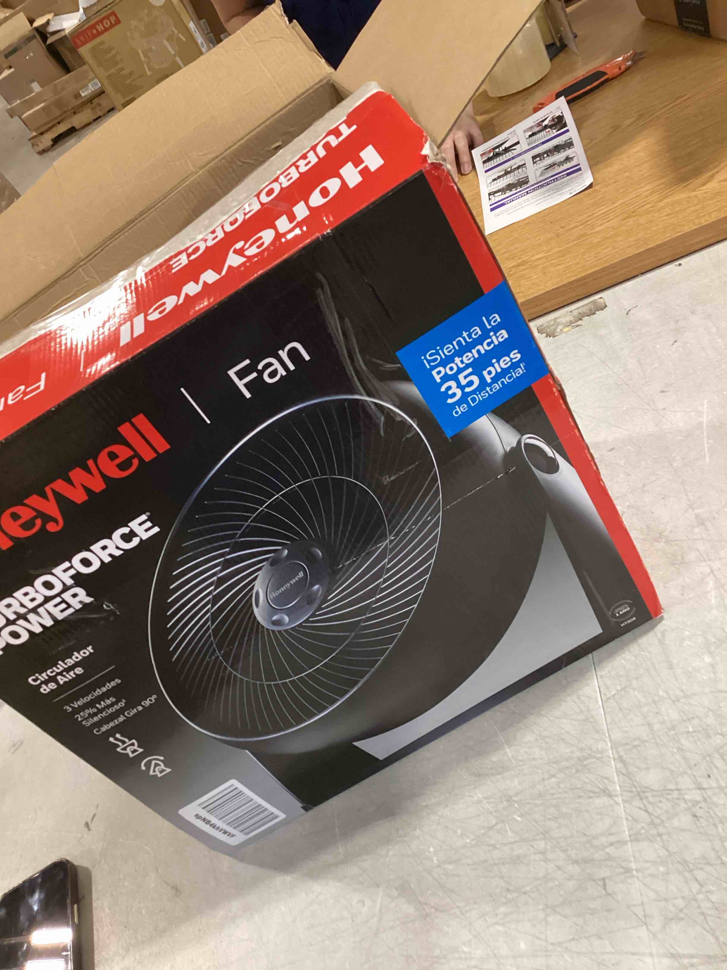 Honeywell Turboforce Fan, Ht-900, 11 inch