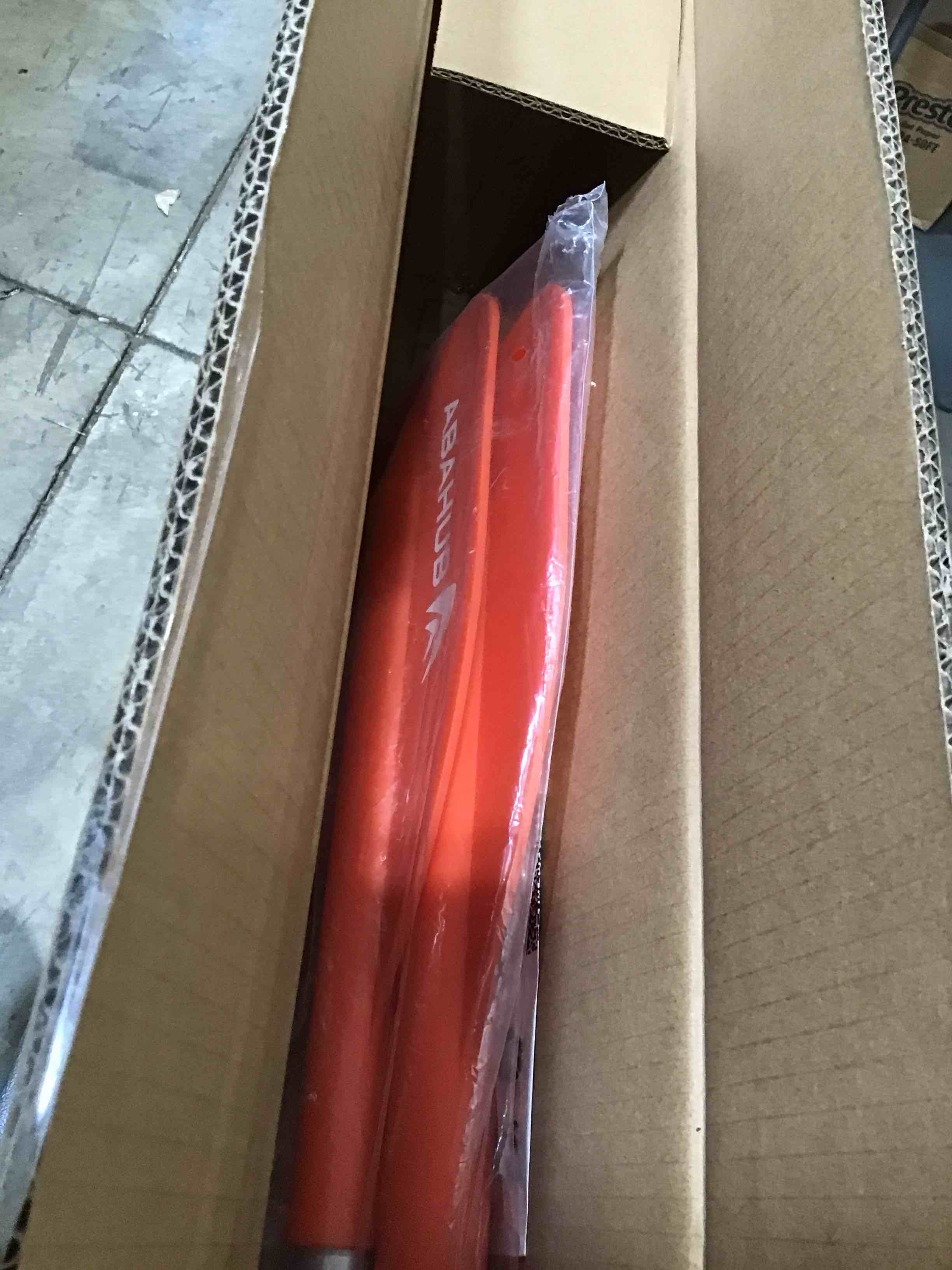 Emergency Telescoping Paddle for Boating, Orange