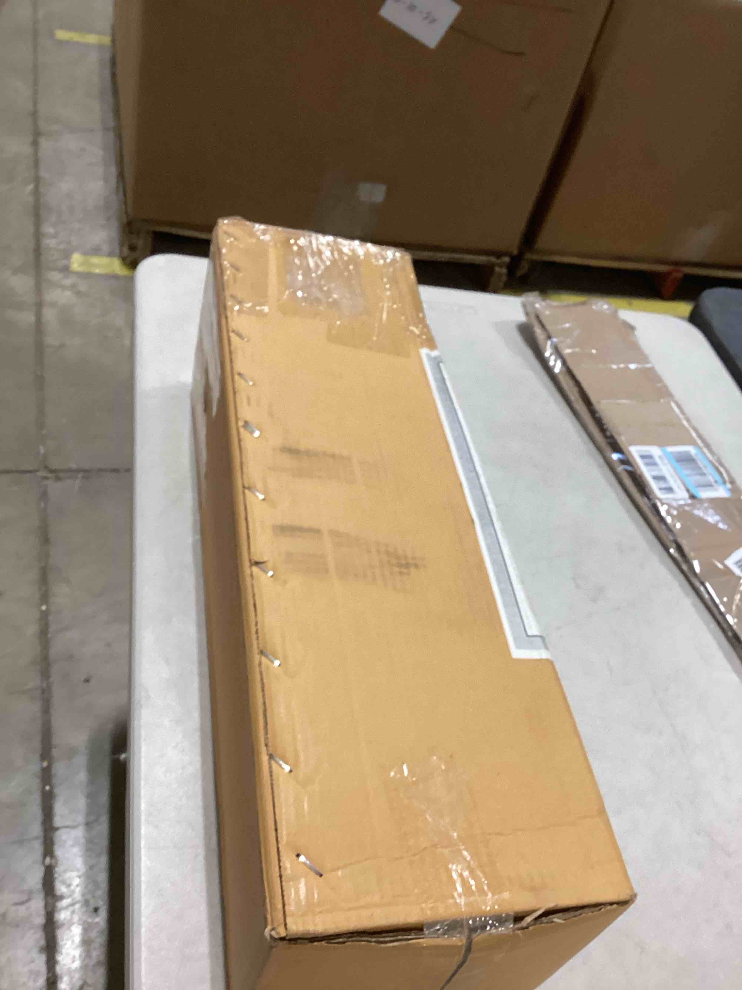 White & Brown 22 Inches Tall Floor Vase. Mango Wood Vase for Home Decor