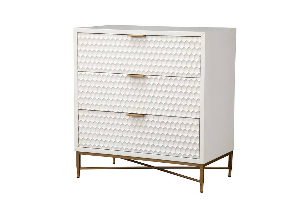 White Pearl Small Chest - Origins by Alpine 6400-04