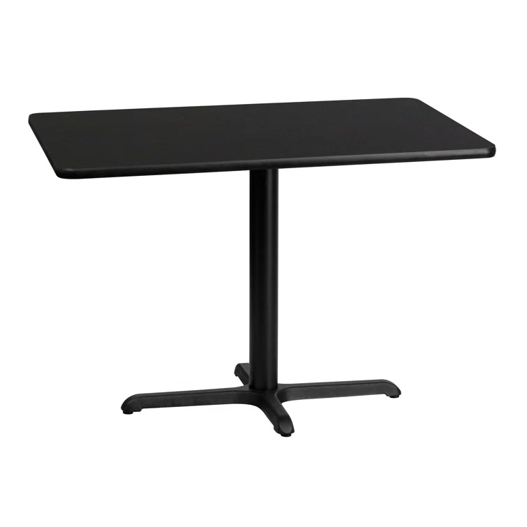 42" L x 30" W Laminate Table Top with Table Height Base ( Base Only ) 