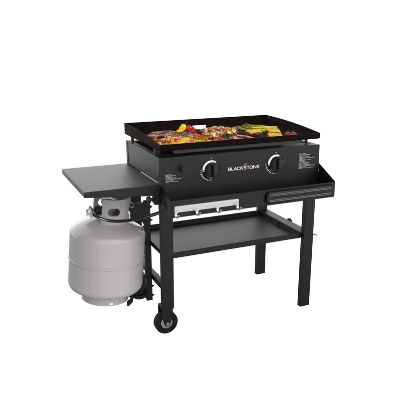 Blackstone 28" Griddle with Front Shelf ( Gas Tank Not included)