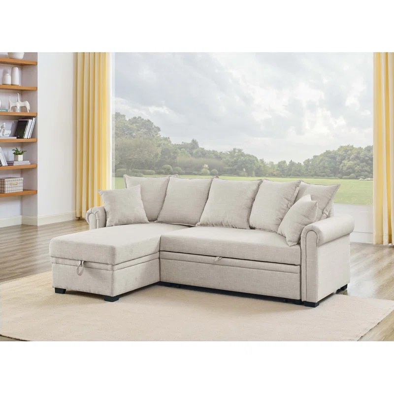 Ameliarae 4 - Piece Upholstered Sectional (incomplete box 2/3. just base of sofa).   