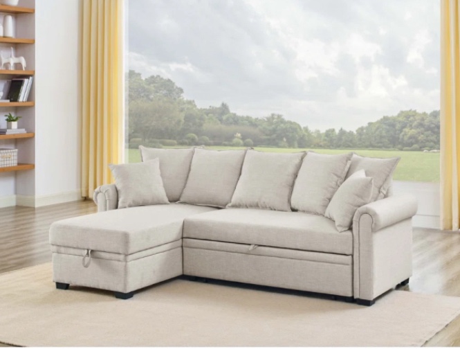 Ameliarae 4 - Piece Upholstered Sectional(incomplete box 3 of 3 )