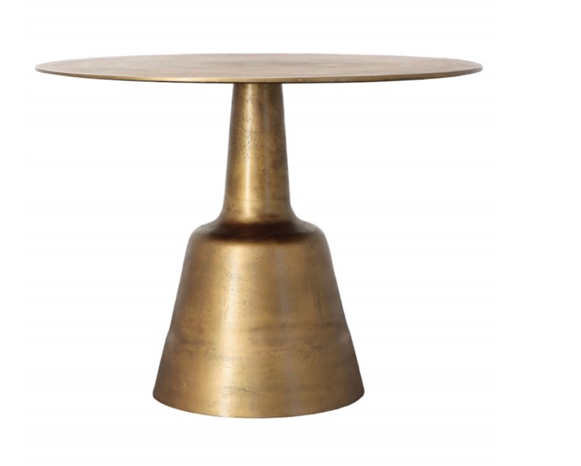  Golbez Round Dining Table in Gold DOV8376 (incomplete base only) 