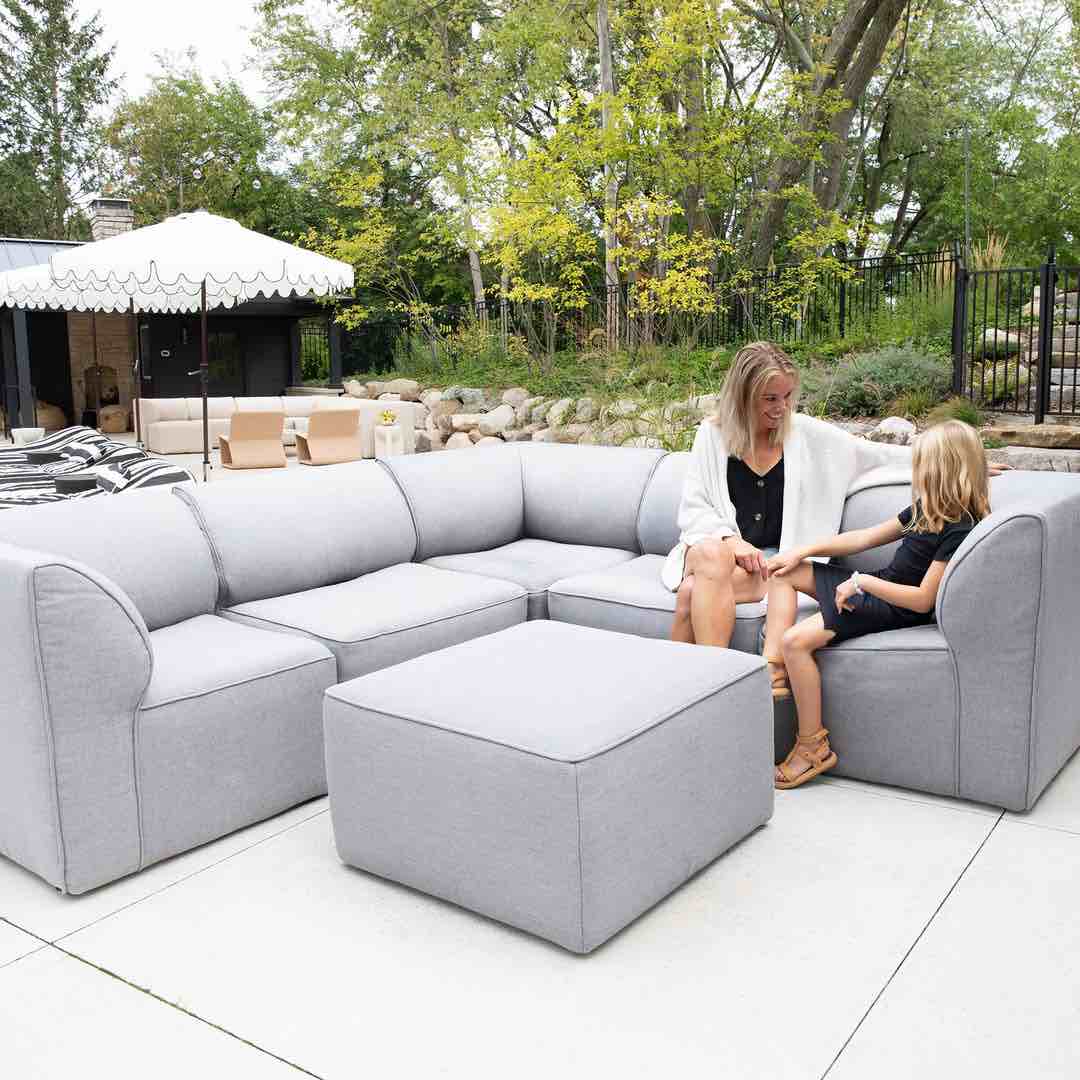 Big Joe® Outdoor Furniture 6pc Patio Sectional