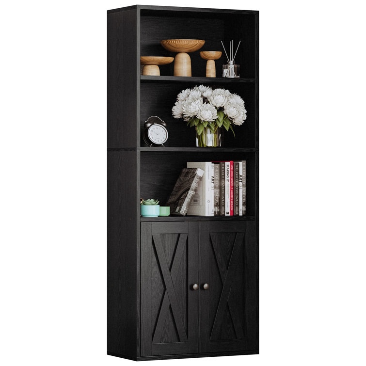 Black Manito Storage Bookcase 