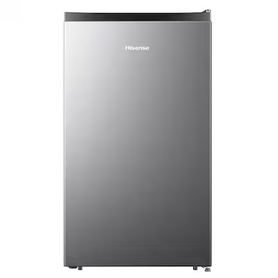 Hisense 3.3-cu ft Mini Fridge (Silver) ENERGY STAR