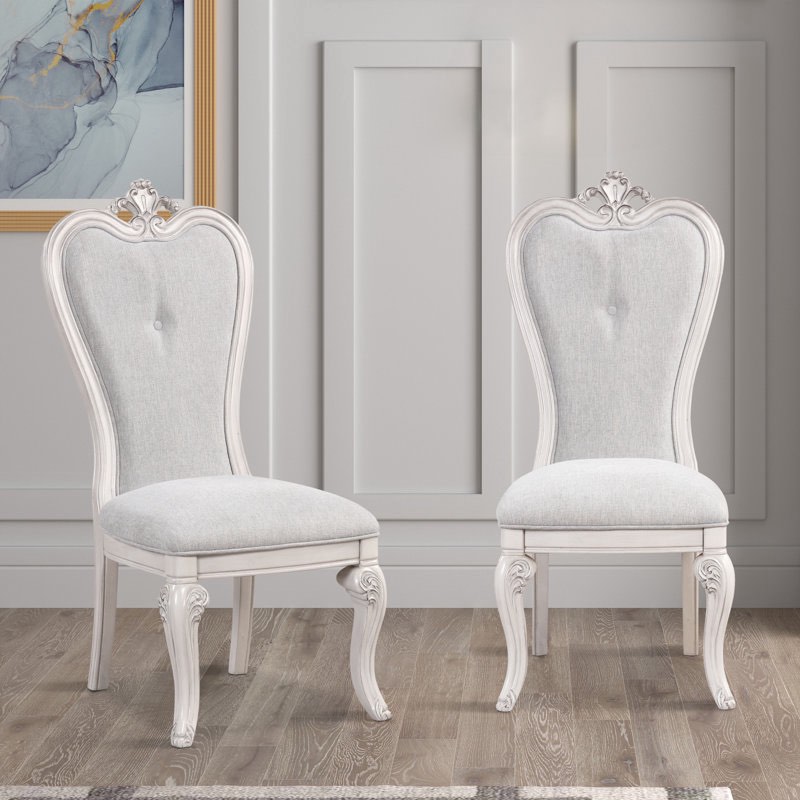 D7723-20 CAMBRIA HILLS TUFTED UPHOLSTERED SIDE