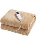 HBT Electric Fleece Heated Throw Blanket