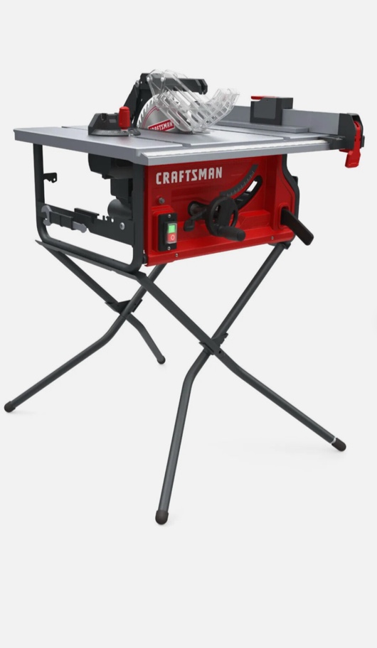 Craftsman 10-in Carbide-Tipped Blade Table Saw CMXETAX69434502
