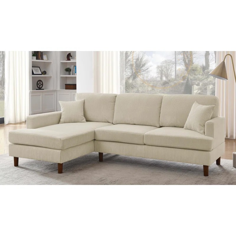 (similar) (incomplete) (box 1 of 2 ) Avva 2 - Piece Upholstered Sectional