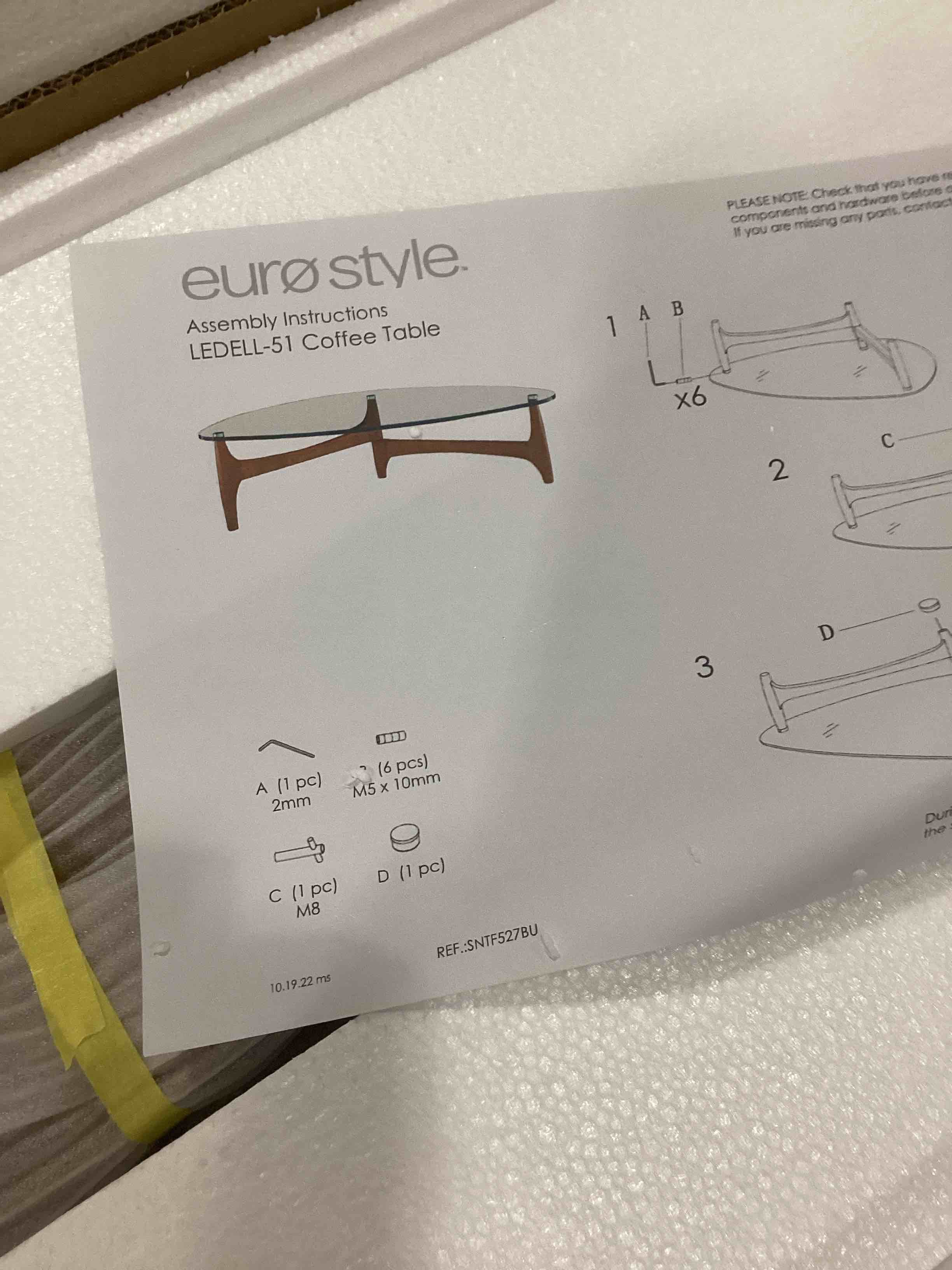 Etna Coffee Table Base