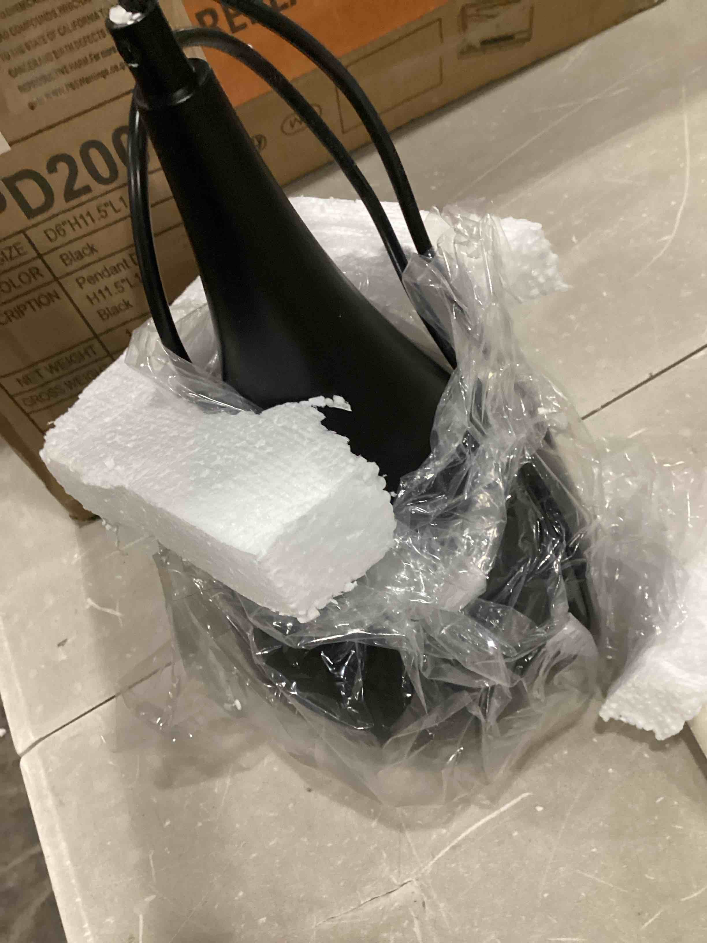 Condition photo showing As Is for Barok 1 - Light Single Teardrop Pendant