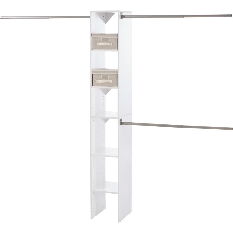 SuiteSymphony 13" W - 82" H Closet System Starter Kit