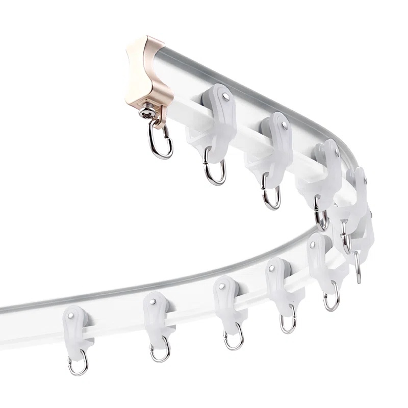 Raio Aluminum Overall Width Curtain Track/Rail