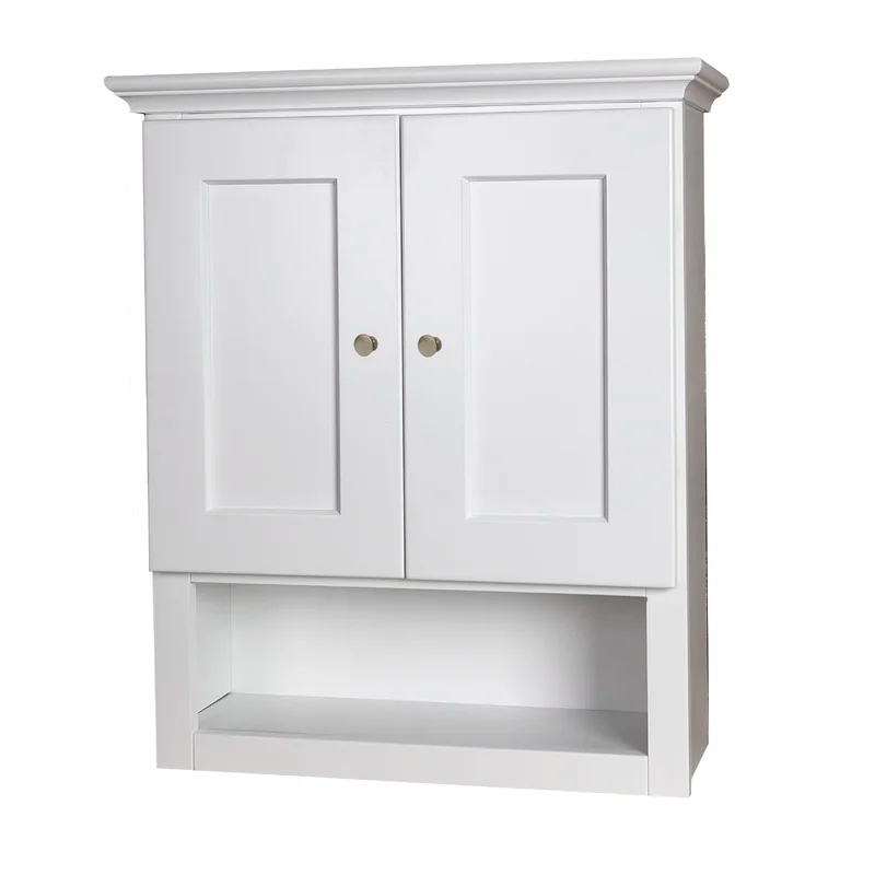 Ransom White Shaker Over The Toilet Wall Cabinet
