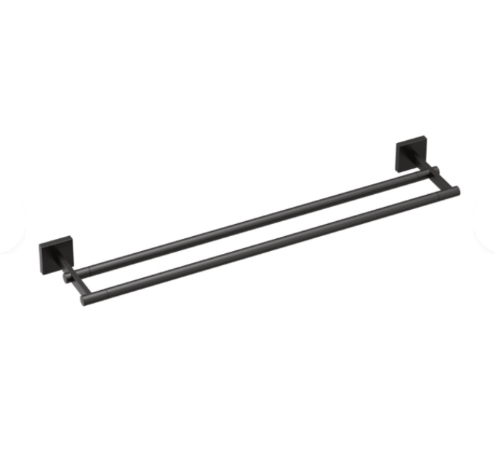 Triva Double 24" Wall Mounted Towel Bar