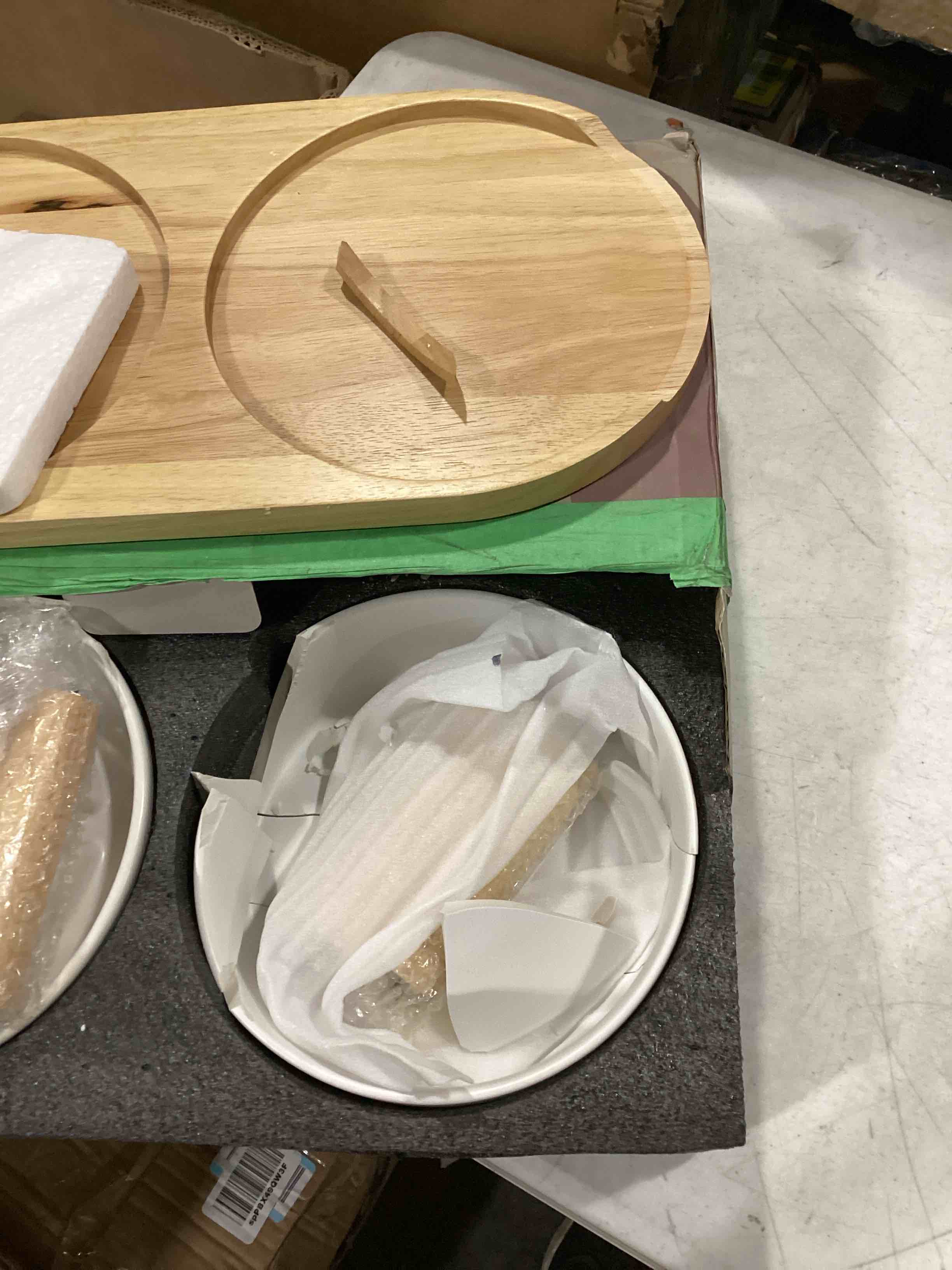 Elevated Dog Bowls, Ceramic Slow Feeder Dog Bowl and Water Bowl Set for