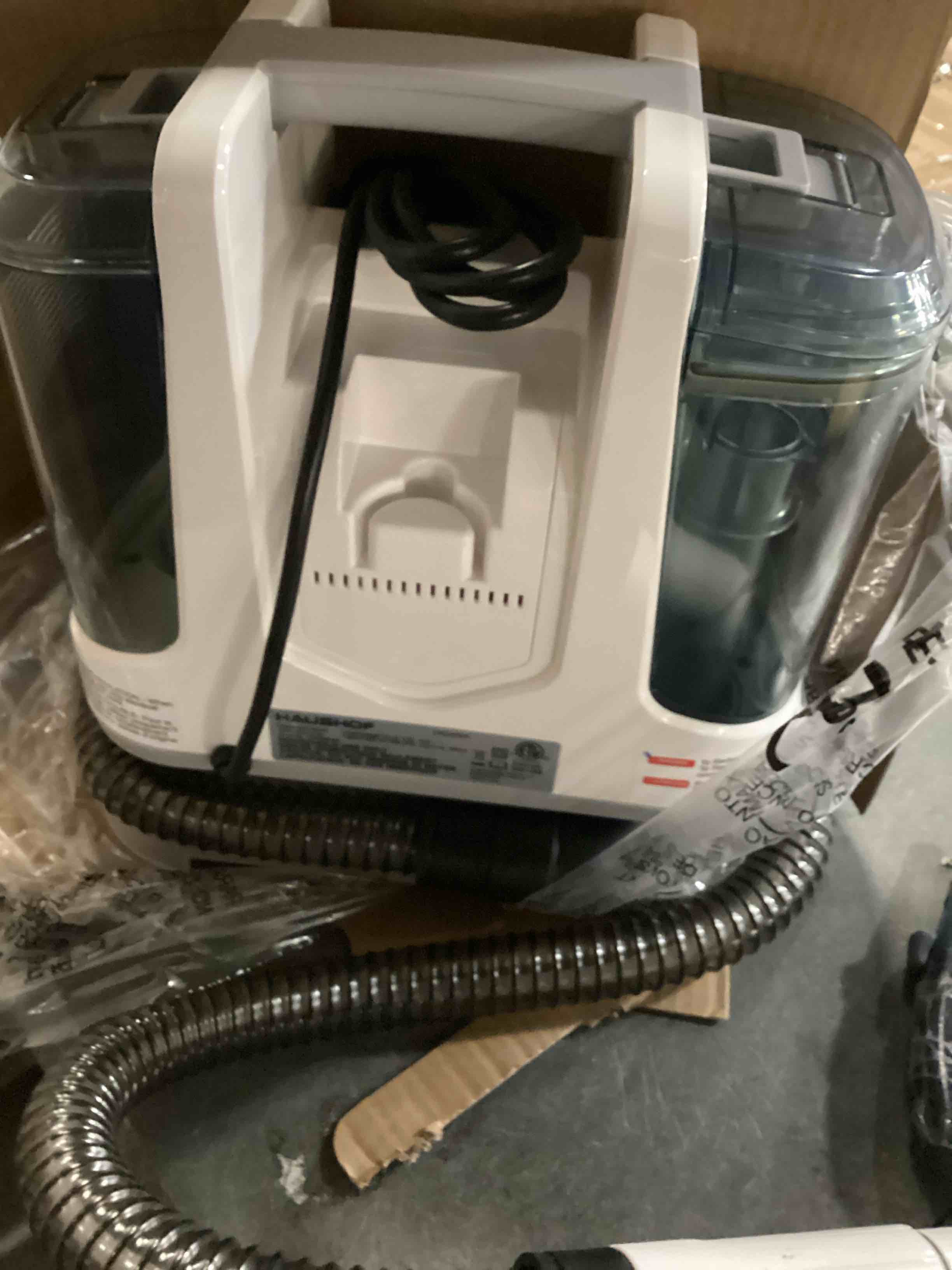 HAUSHOF Portable Carpet Spot and Upholstery Cleaner, Lightweight