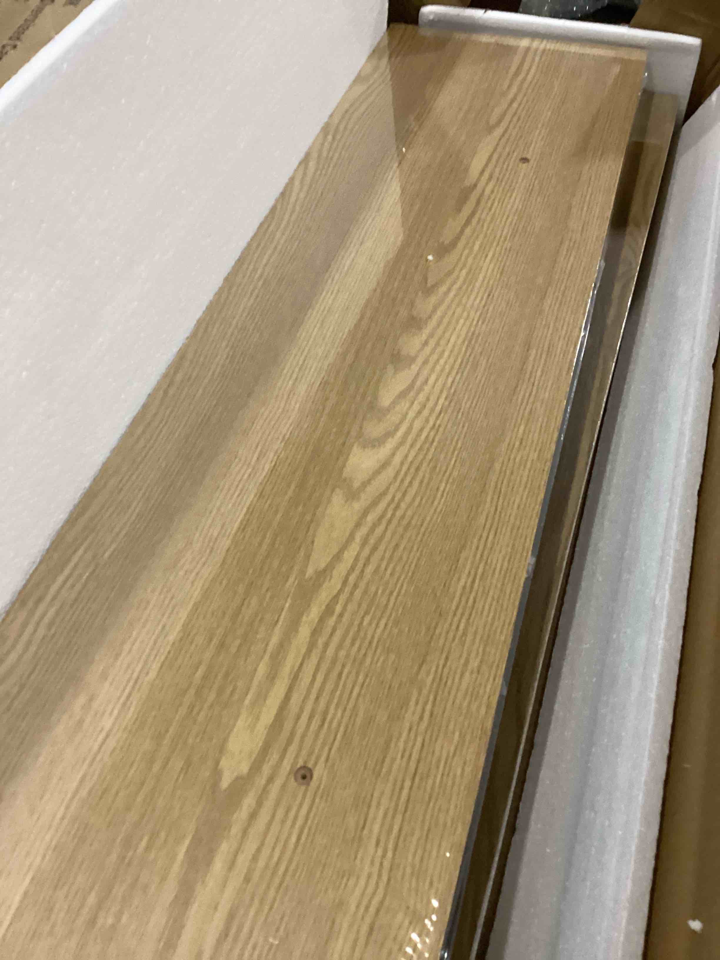 Floating Shelves, 36" x 9" Oak Floating Shelf Wall Mounted, Rustic