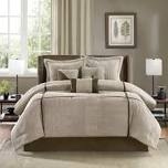 *STOCK PHOTO SIMILAR* 7 Piece Micro Corduroy Comforter Set