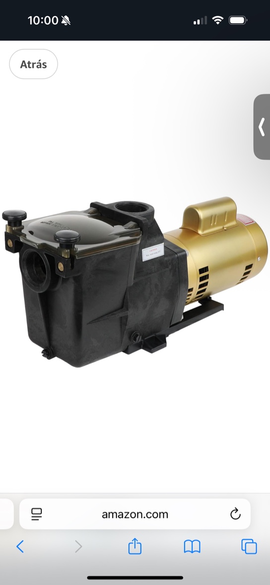 Single Speed ??2 HP 60Hz Pool Pump, Powerful Replacement Pool Pump for W3SP2607X10, Wide Voltage In/Above Ground Pool Pump with Strainer Basket.