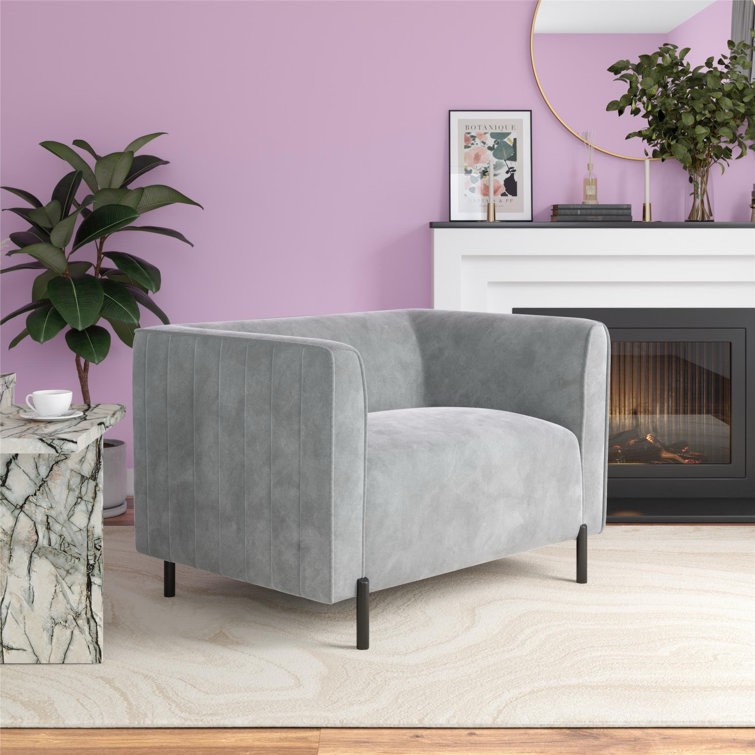 INCOMPLETE NO LEGS*** Blair Upholstered Chair and a Half