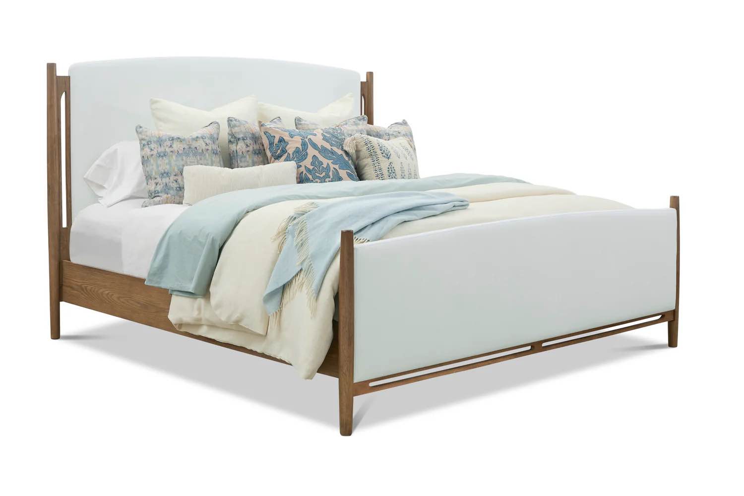 (ONLY KING UPHOLSTERED FOOTBOARD) VERONA KING UPHOLSTERED BED