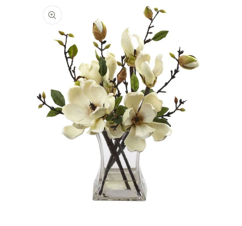 Magnolia Centerpiece in Vase