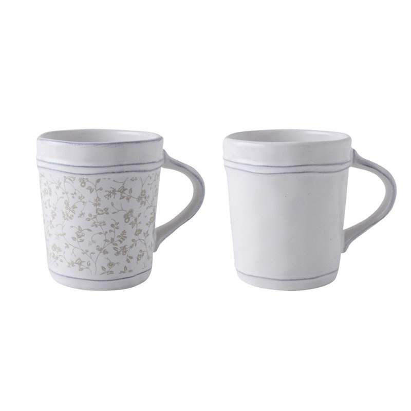 Artisan Collectables Giftset 2 Mugs 1 Print / 1 Plain