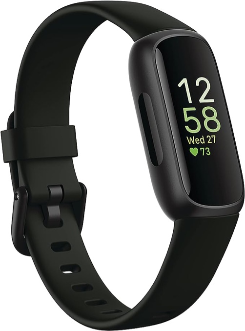 6 VIDEOS Fitbit Inspire 3 Health &-Fitness-Tracker with Stress Management, Workout Intensity, Sleep Tracking, 24/7 Heart Rate and more, Midnight Zen/Black One Size (S & L Bands Included) Click image to open expanded view Fitbit Inspire 3 Health &-Fitness-Tracker with Stress Management, Workout Intensity, Sleep Tracking, 24/7 Heart Rate and more, Midnight Zen/Black One Size (S & L Bands Included) Visit the Fitbit Store
