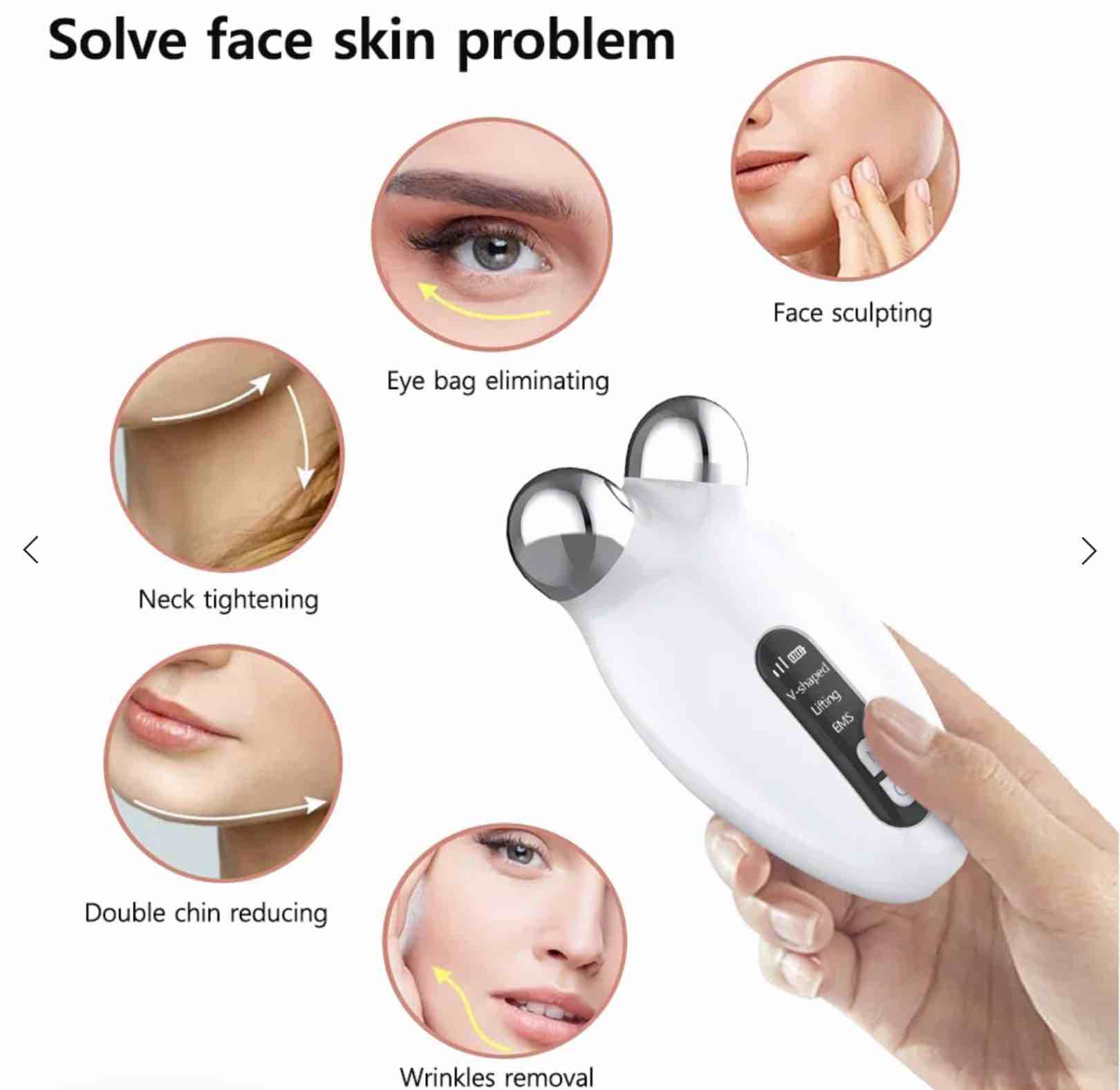 MICRO CURRENT MASSAGER BEAUTIFUL PARTNER COMPACT CONTOUR