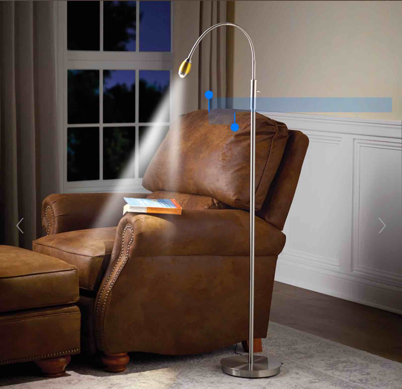 The Brightness Zooming Natural Light Lamp