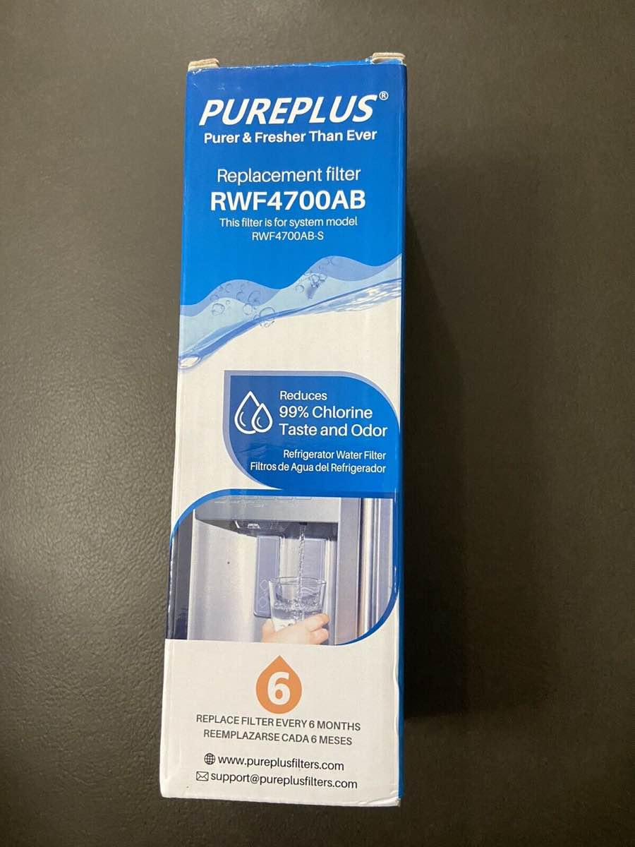  3  pack PurePlus Refrigerator Water Filter RWF4700AB