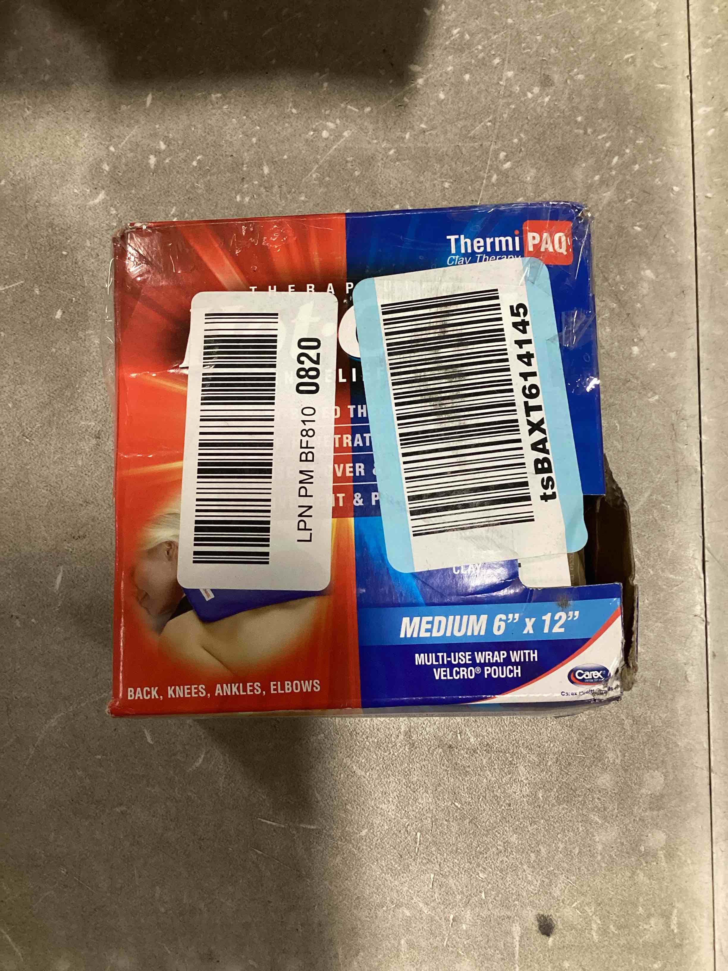 ThermiPAQ Reusable Hot Cold Pack Ice Pack For Injuries Shoulder