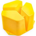 Camco Stabilizer Jack Supports for RVs and Trailers | 7-inch Lift Height | Yellow | 2-Pack | (44427) 2 Pack