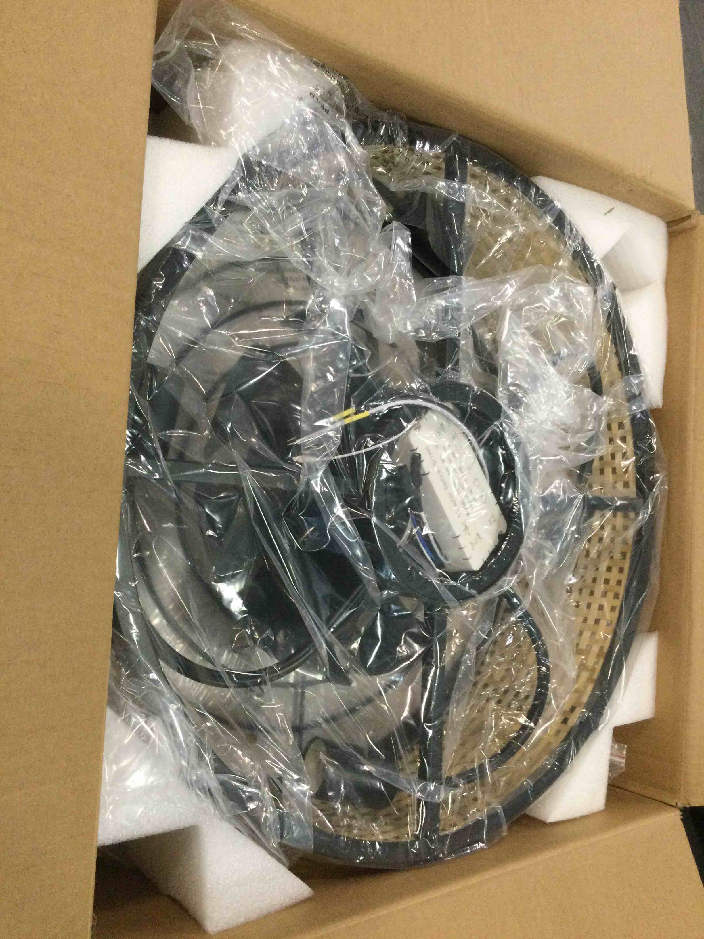 Condition photo showing Good Condition for EEHTITH Boho Ceiling Fans with Lights Flush Mount?20 Inch Caged Low Profile Ceiling Fan, Bladeless Ceiling Fan with Light, Rattan Enclosed Ceiling Fan with Light for Bedroom Kitchen Dining Room
